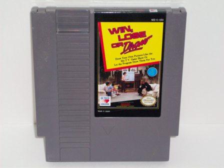 Win, Lose or Draw - NES Game